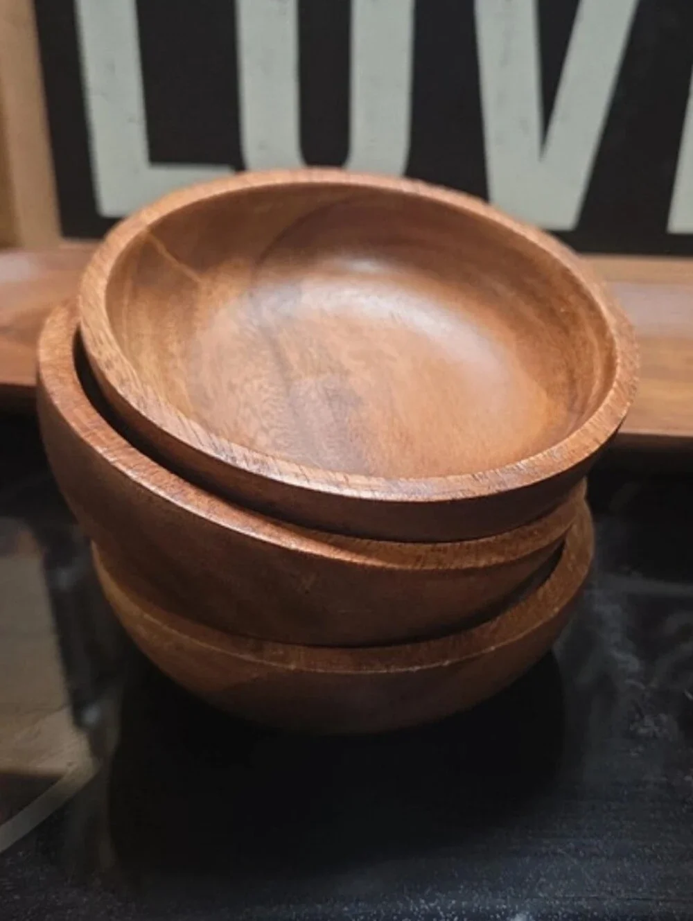 Wooden Serving/Condiment Set